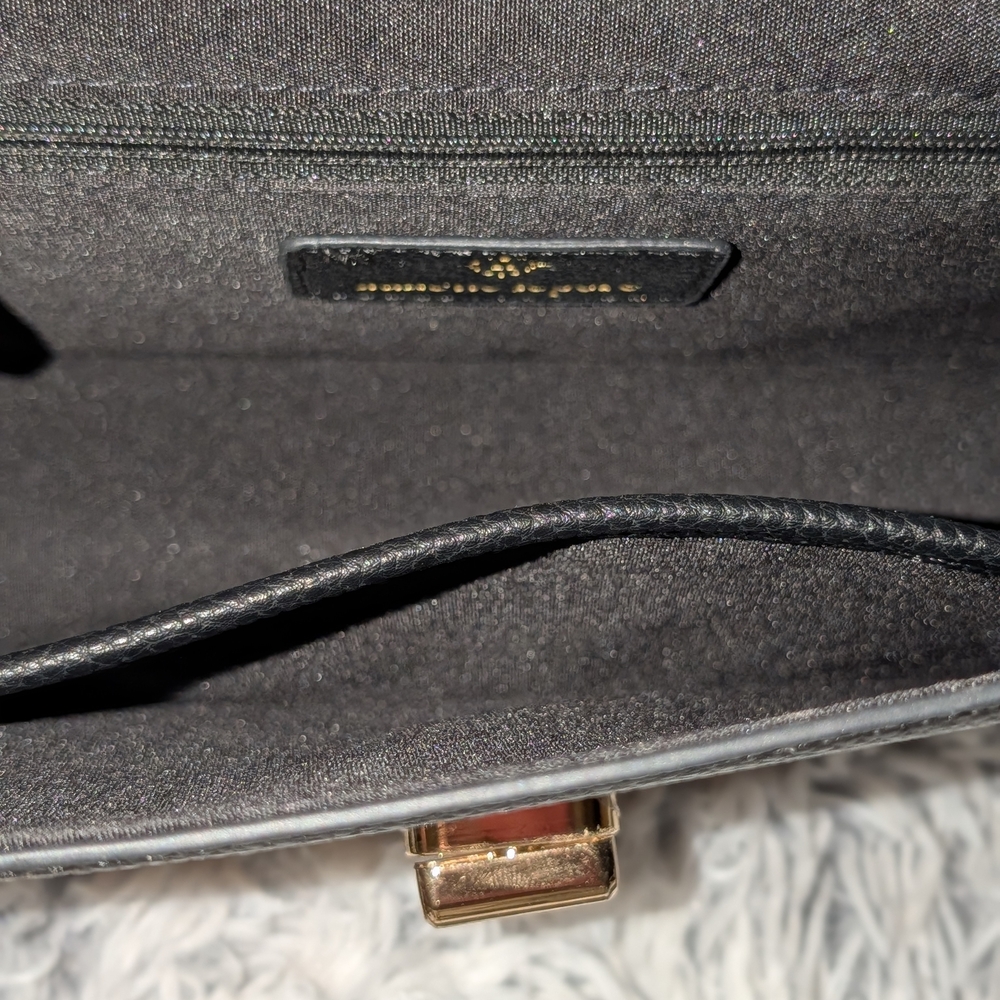 Nanette Lepore and Rachel Zoe Bag And Belt Combo Black - Picture 5 of 9